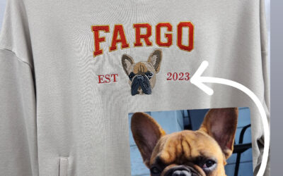 Bluzy z haftem psa – pokaż światu swoją miłość do pupila