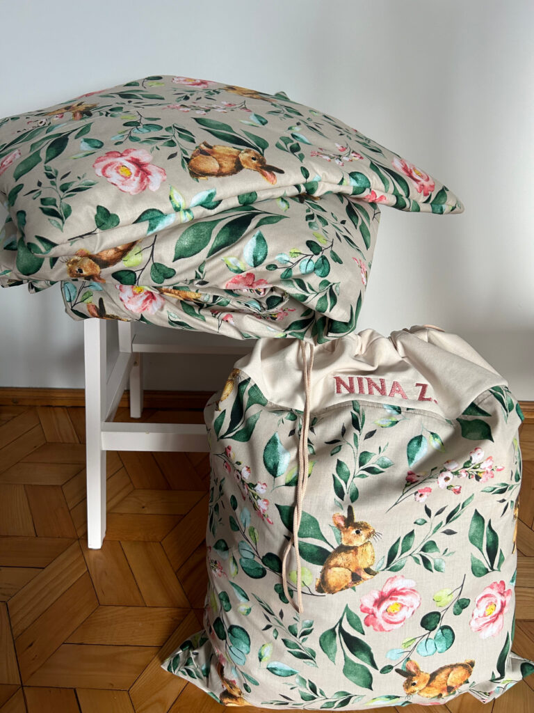 Wyprawka do żłobka z haftem imienia